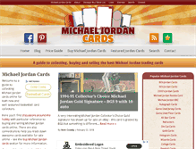 Tablet Screenshot of jordancards.com